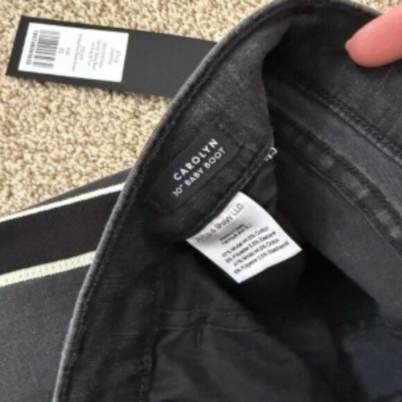 NWT Veronica Beard Carolyn 10” Baby Boot Jeans Size 25 - Picture 3 of 3